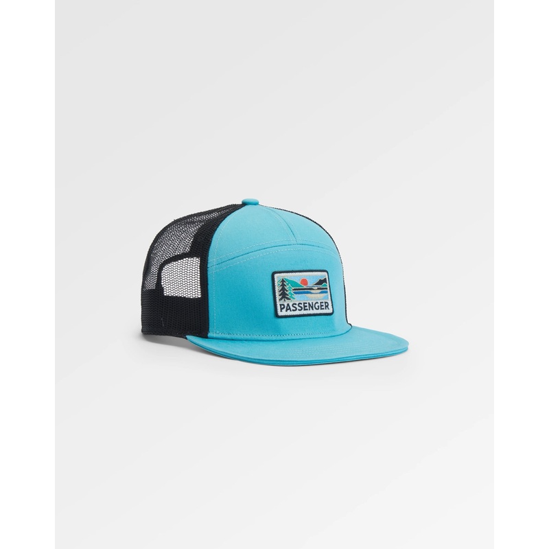 Roamer 7 Panel Organic Cotton Trucker Cap – Arctic