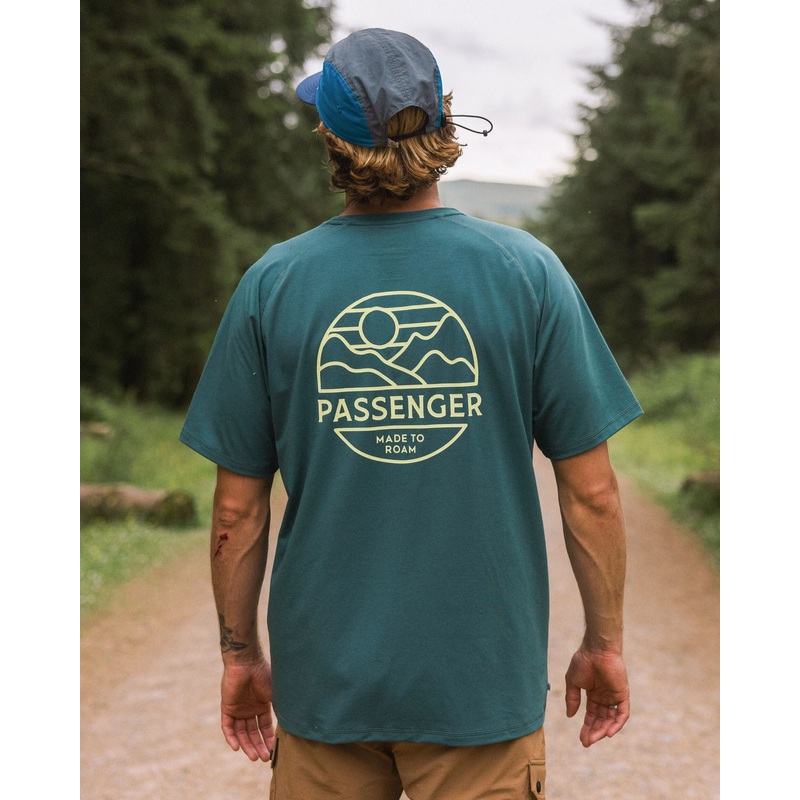 Sedona Drirelease Recycled Active T-Shirt – Deep Ocean