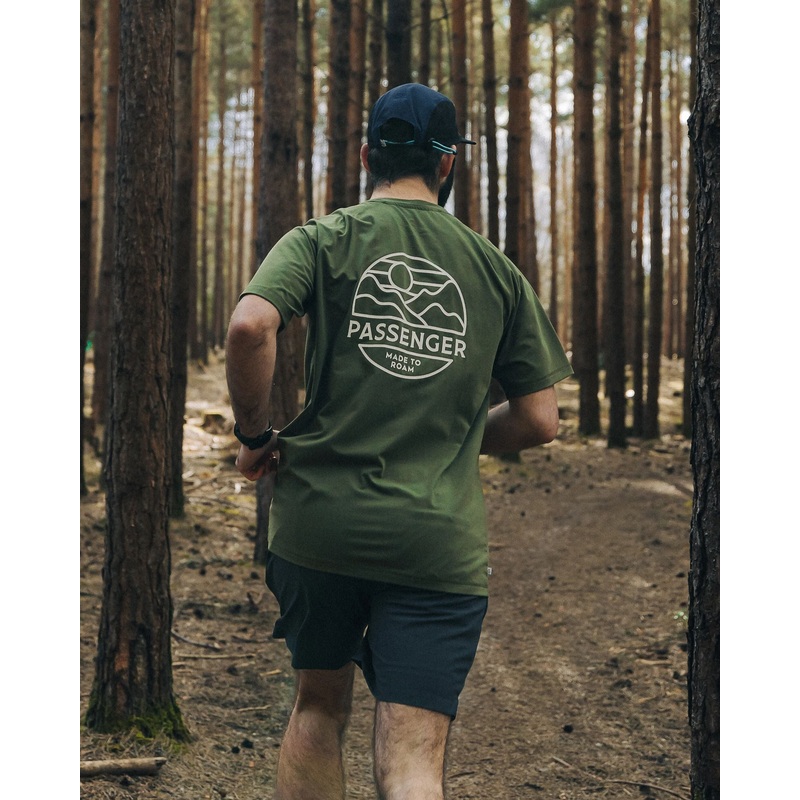 Sedona Drirelease Recycled Active T-Shirt – Khaki