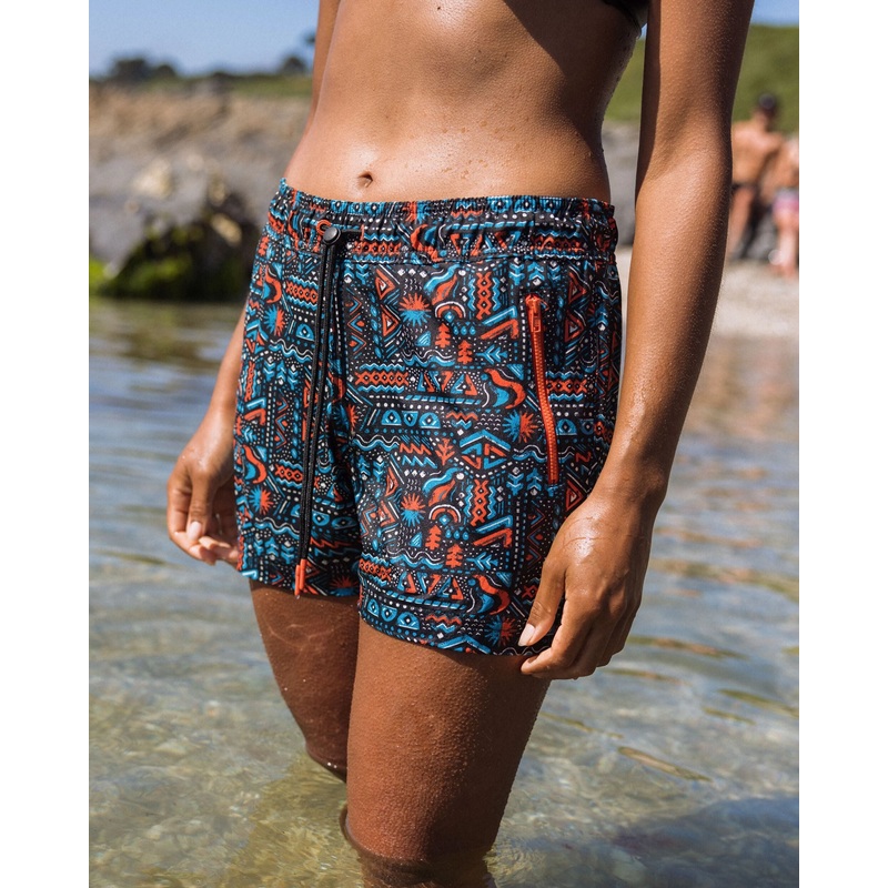 Way Out NetPlus All Purpose Short – Elemental Geo Black