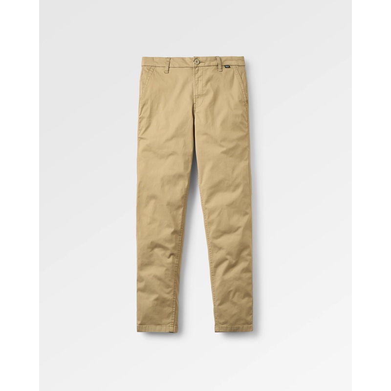 365 Light Organic Cotton Trouser – Faded Olive