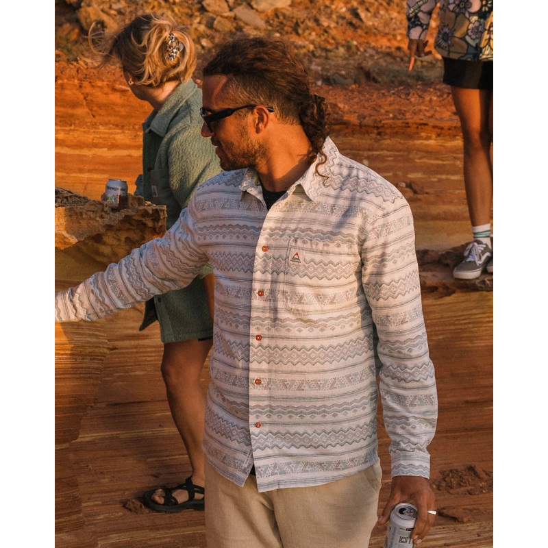 Amboro Organic Cotton Shirt – Mono Geo Birch