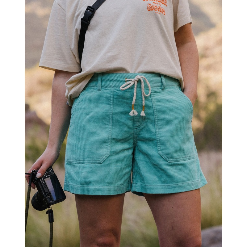 Avian Organic Cord Short – Aqua