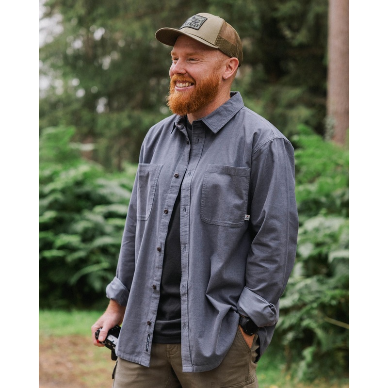 Backcountry Cord Light Shirt – Storm Grey