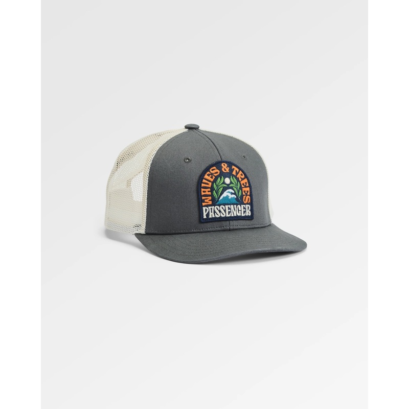 Dawning Organic Cotton Trucker Cap – Charcoal