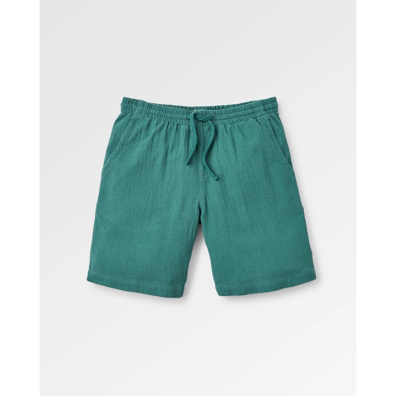 Drifter Cotton Linen Blend Short – Deep Ocean