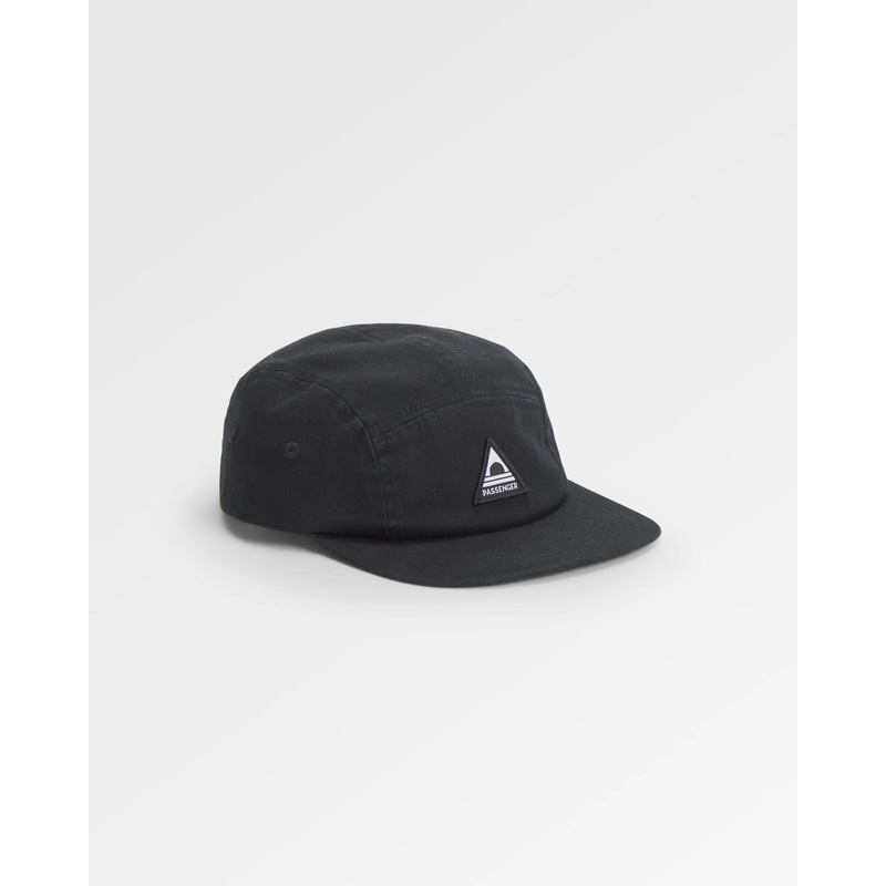 Fixie Recycled 5 Panel Cap – Faded Black