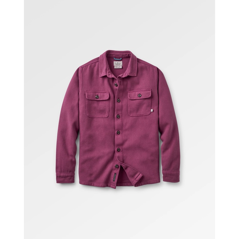 Island Twill Shirt – Warm Berry