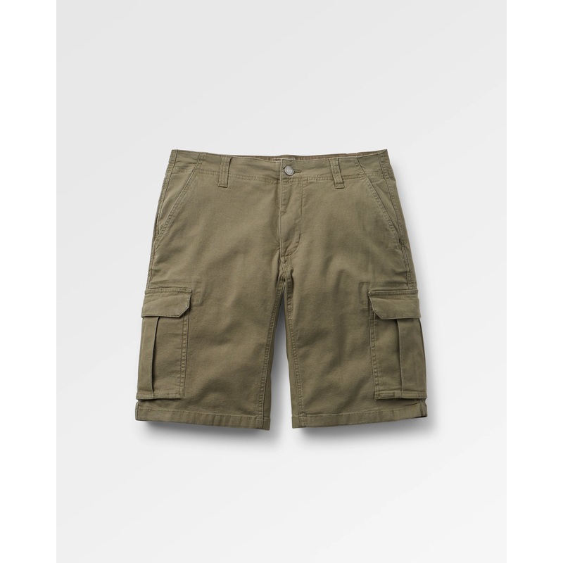 Lakeside Cargo Cotton Short – Dusty Olive