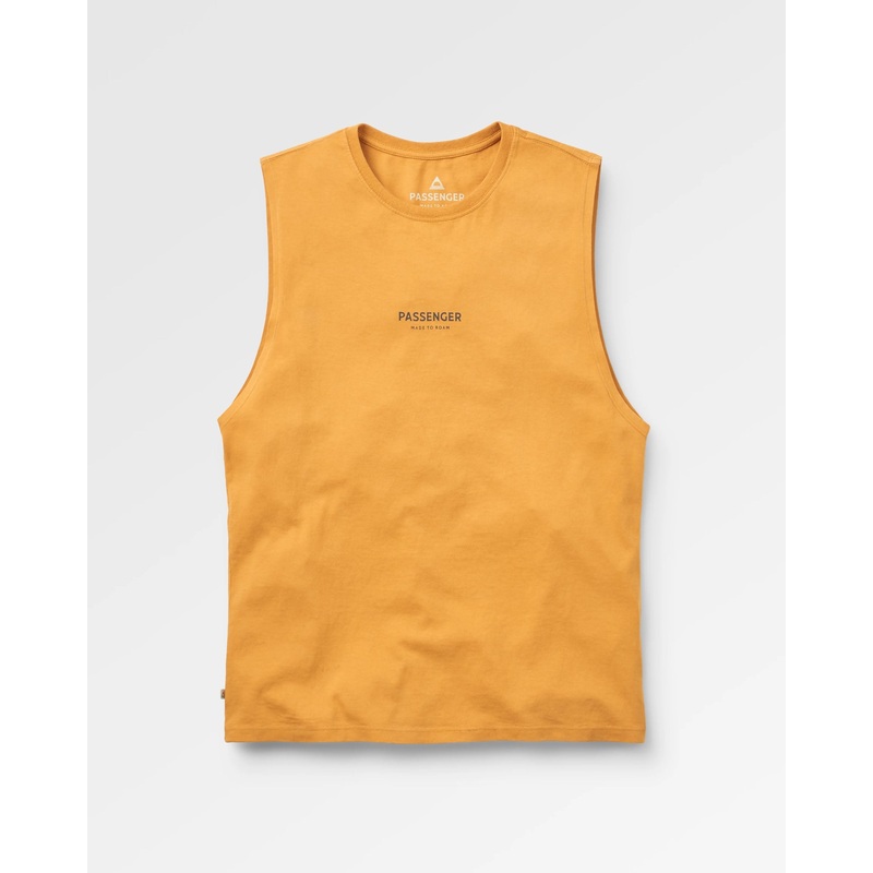 Passenger Recycled Cotton Vest – Spruce Yellow