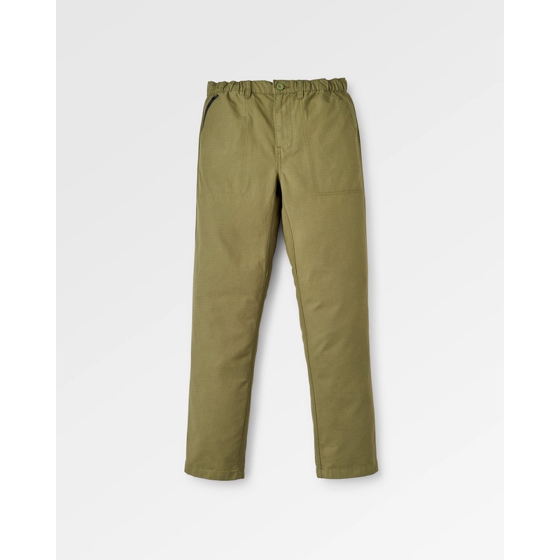 Rif-Raf Organic Cotton Ripstop Trouser – Khaki