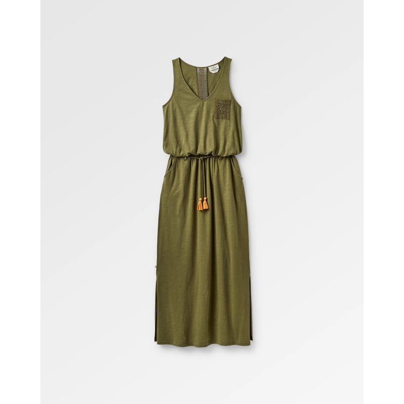 Rivergate Maxi Dress – Khaki|XS|S|M|L|XL|XXL