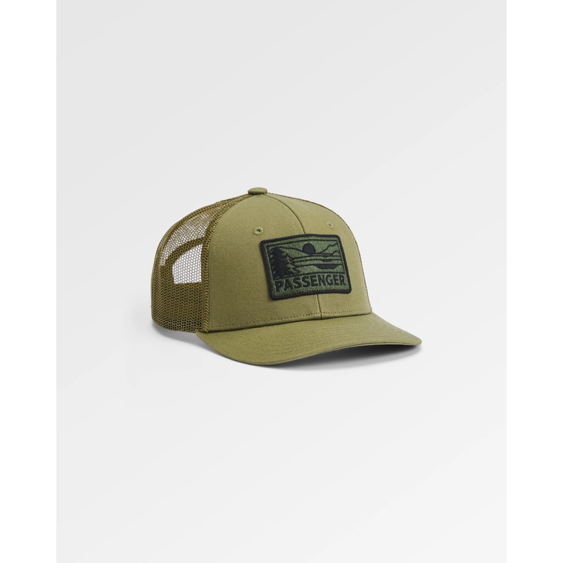 Roamer Mesh Trucker Cap – Khaki