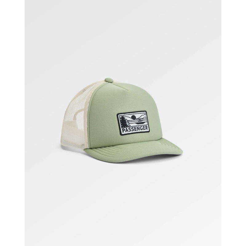 Roamer Snapback Trucker Cap – Pistachio