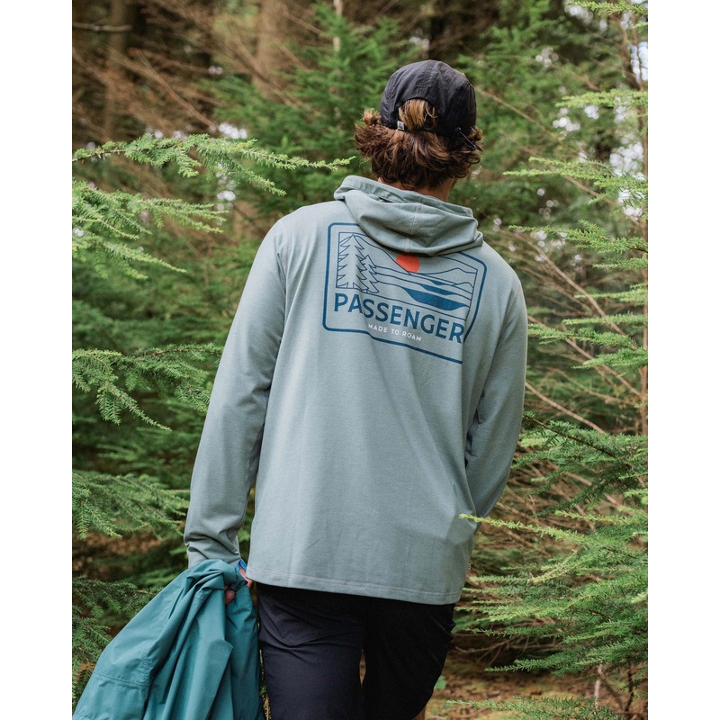 Roamscreen UPF50 Drirelease Men’s Hoodie – Pistachio