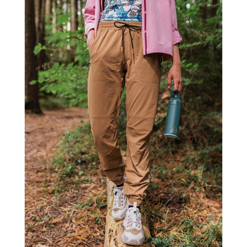 Sandstone Recycled Active Trail Jogger – Toffee
