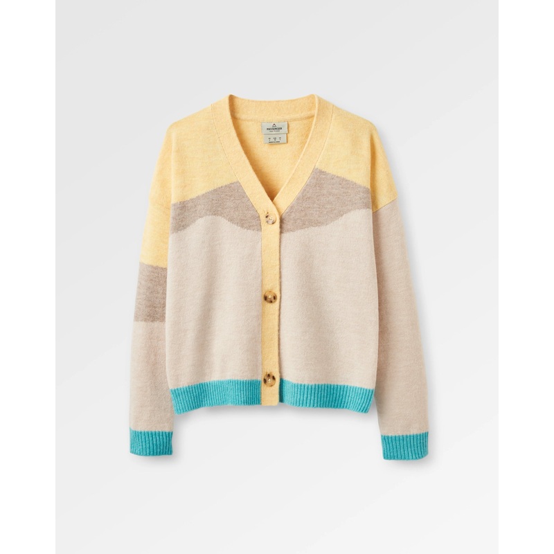 Scenic ‘Light’ Knitted Cardigan – Scenic Yellow