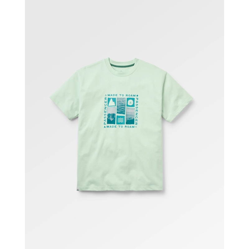 Snapshot Organic Cotton Relaxed Fit T-Shirt – Spearmint