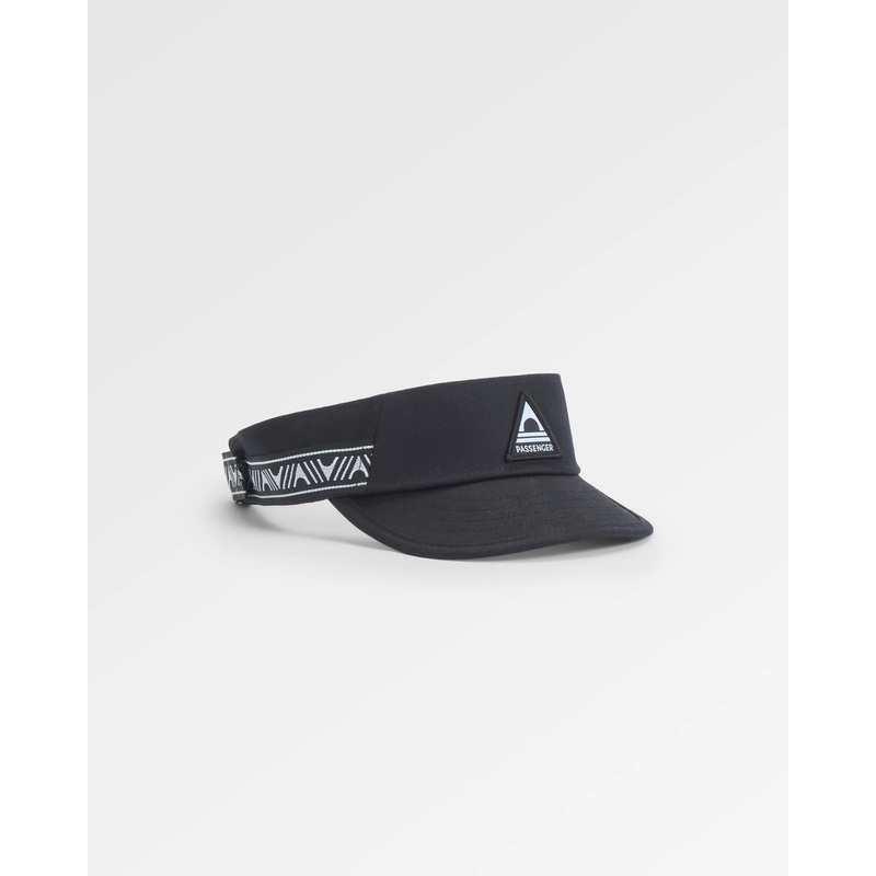 Trail Recycled Visor – Black|One Size