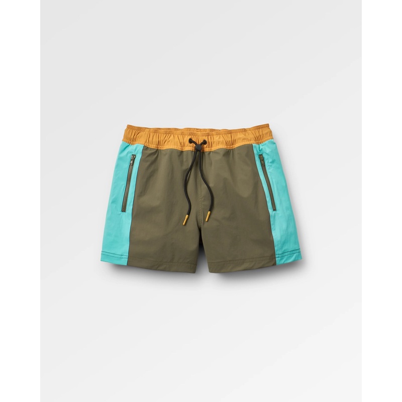Way Out NetPlus All Purpose Short – Khaki/Aqua