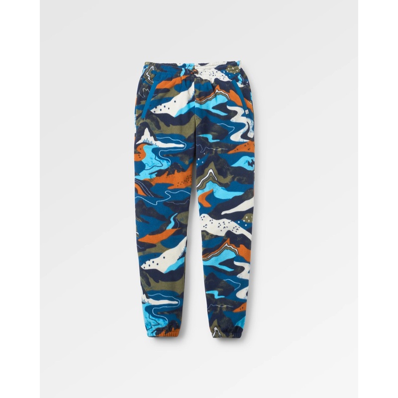 Ace Recycled Polar Fleece Joggers – Adventure Tidal Blue
