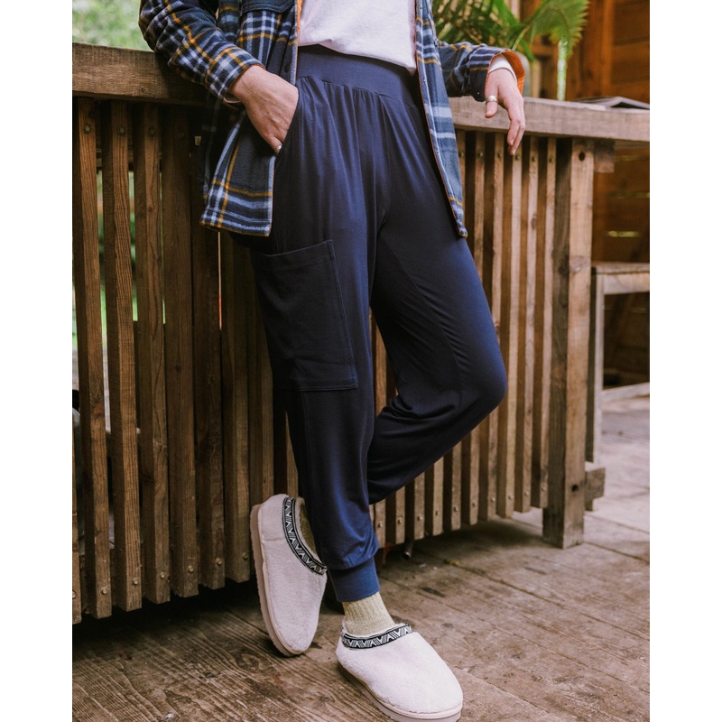 Day Dream Recycled Trouser – Rich Navy