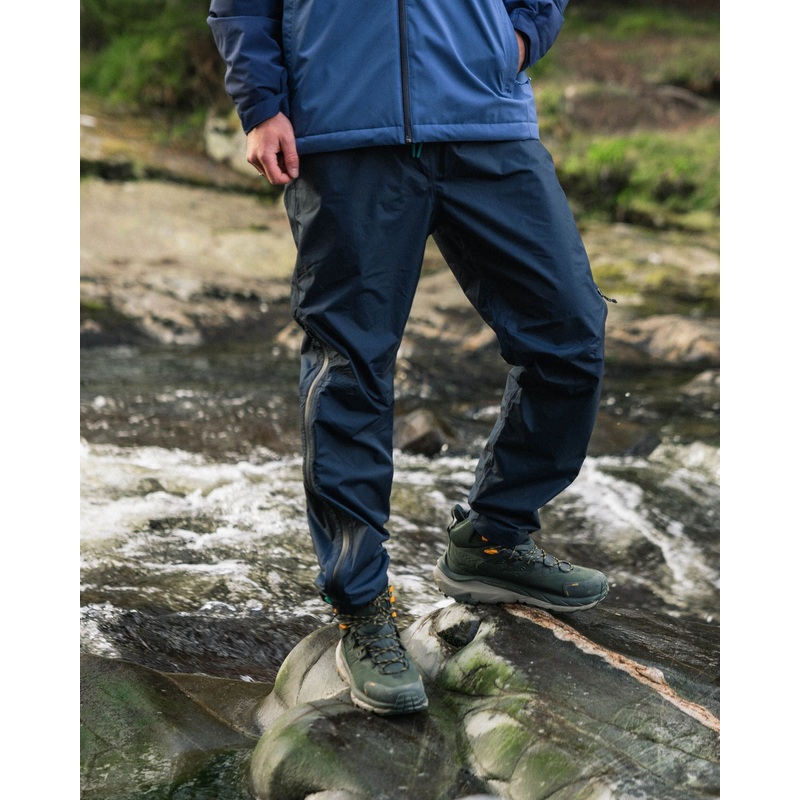 Droplet Waterproof Recycled Trouser – Deep Navy