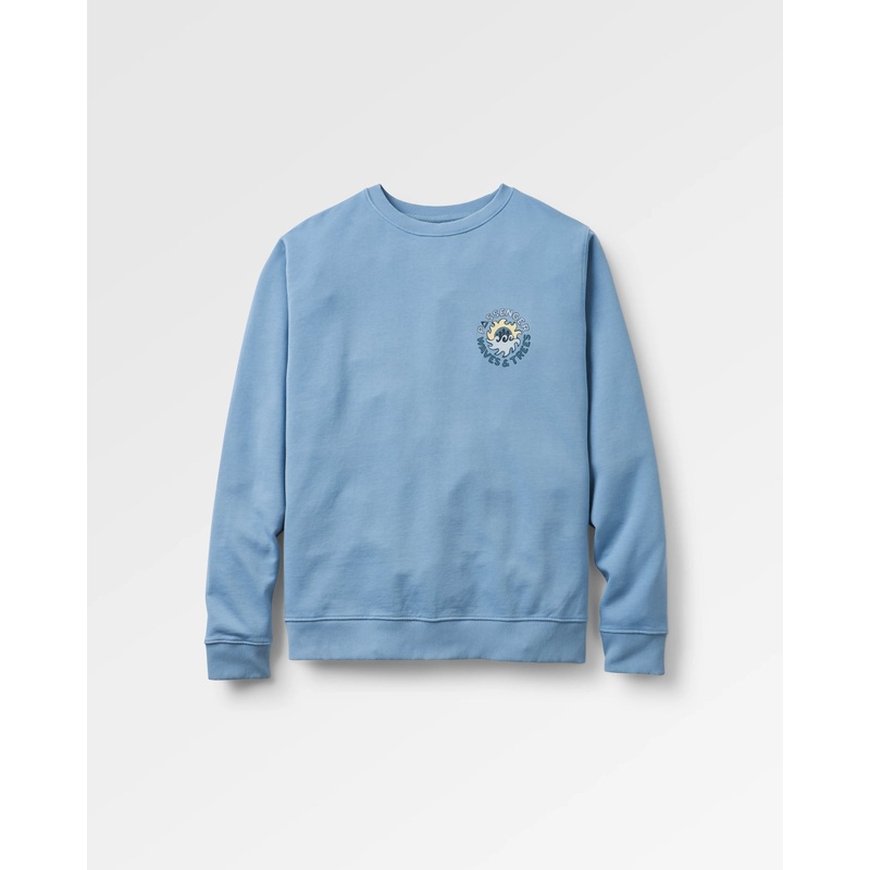 Dune Loopback Sweatshirt – Faded Denim