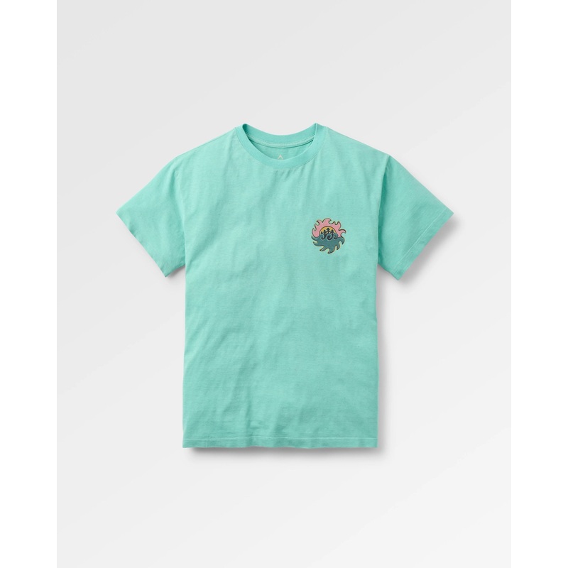 Dune Men’s Recycled Cotton T-Shirt – Aqua Marl