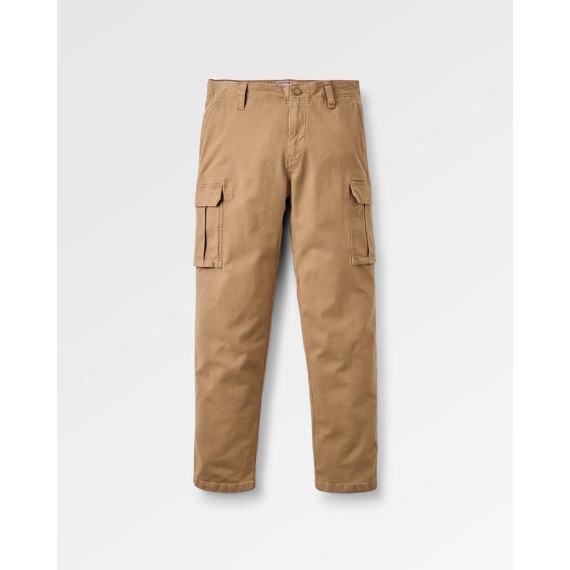 Lakeside Cargo Cotton Trouser – Caramel