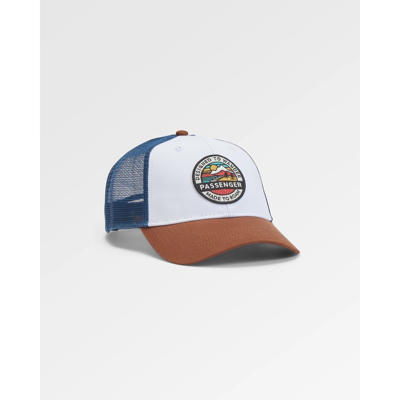 Odyssey Mesh Cap – Rich Navy/Brown