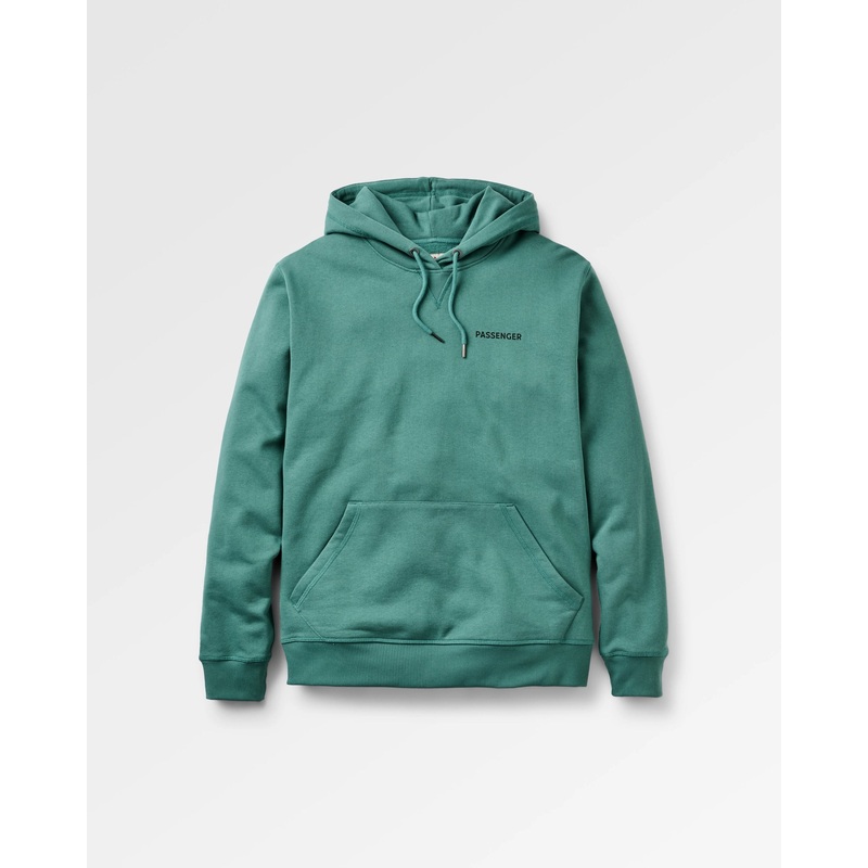 Roamer Recycled Cotton Hoodie – Deep Ocean