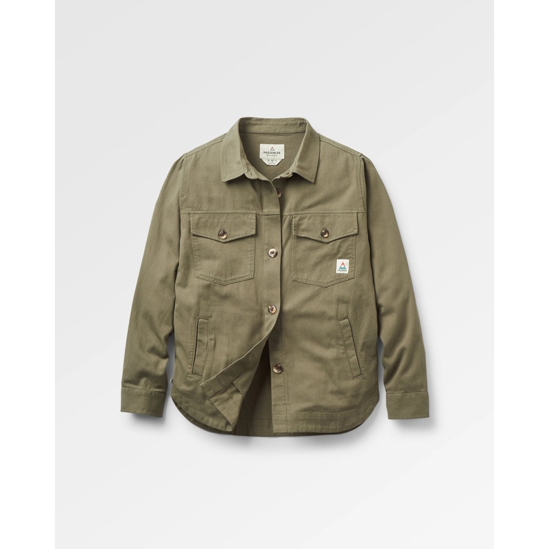 Stella Organic Cotton LS Shirt – Dusty Olive
