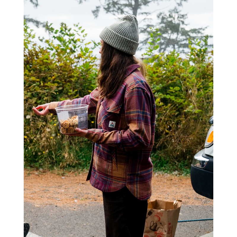 Stella Organic Cotton LS Shirt – Toffee Check