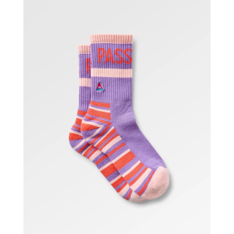 Tahoma Active Socks – Purple Indigo