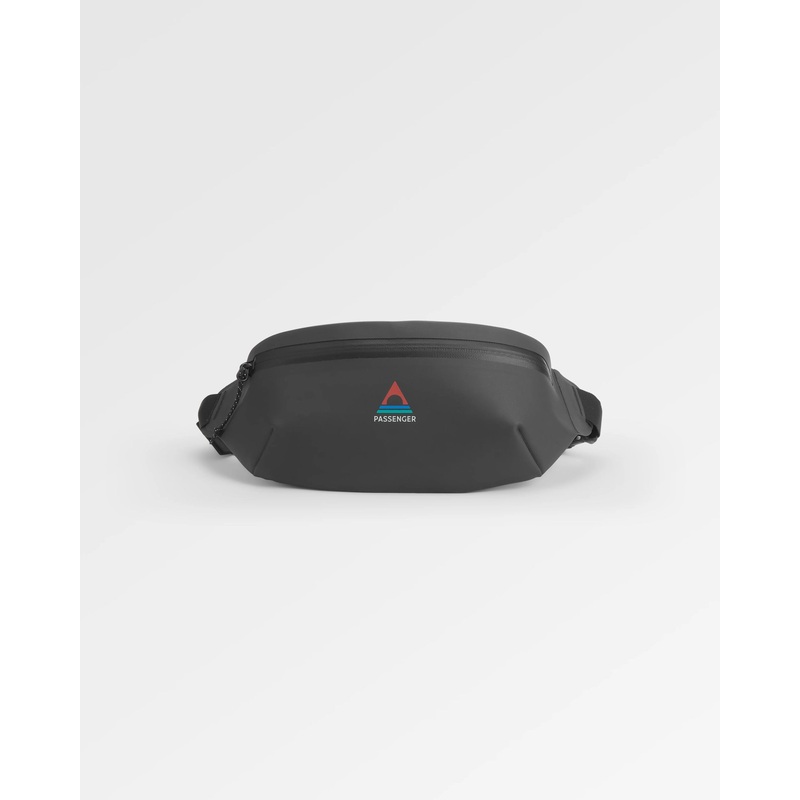 Tide Recycled Nylon Hip Pack – Black