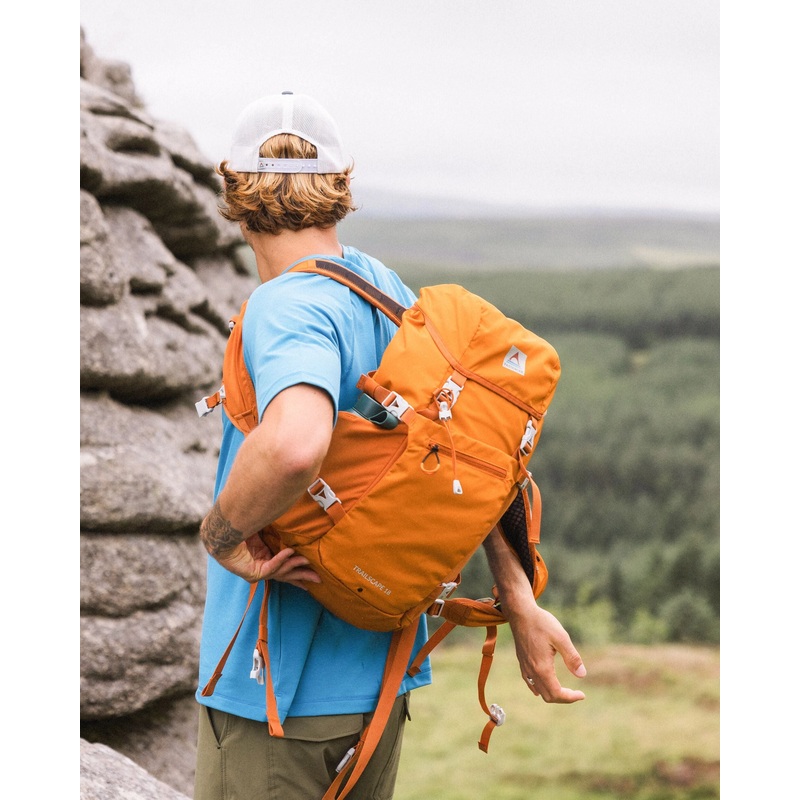 Trailscape Recycled 18L Backpack – Sunrise Orange