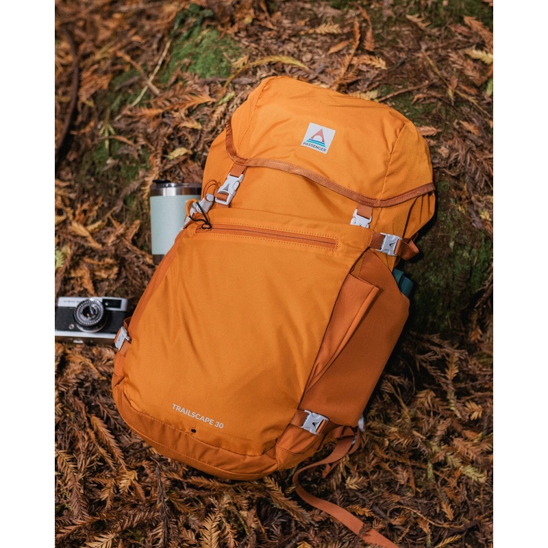 Trailscape Recycled 30L Backpack – Sunrise Orange