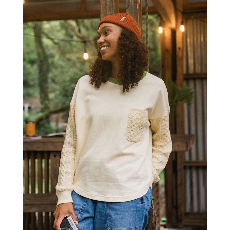 Aerial LS Knit Top – Oatmeal|XS|S|M|L|XL|XXL