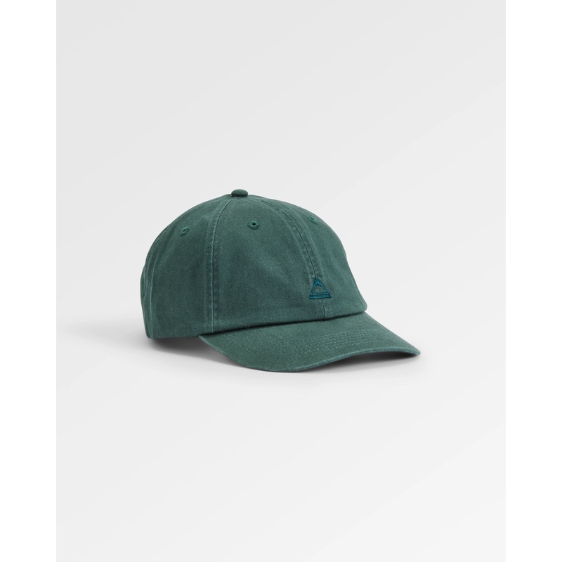Classic Recycled Cotton 6 Panel Cap – Dark Fern