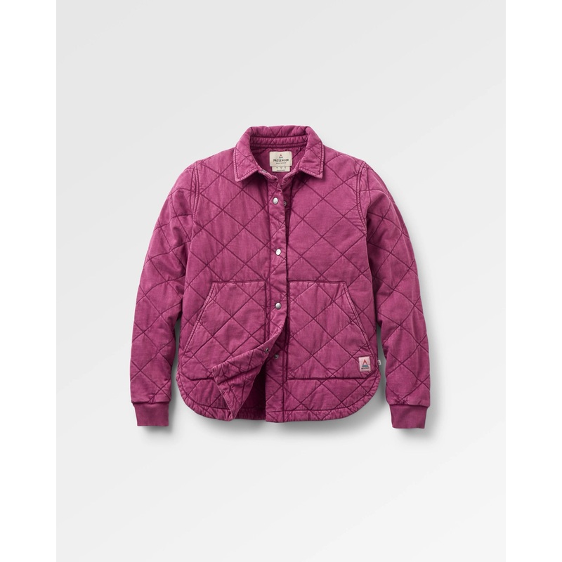 Clementine Quilted Shirt – Fig