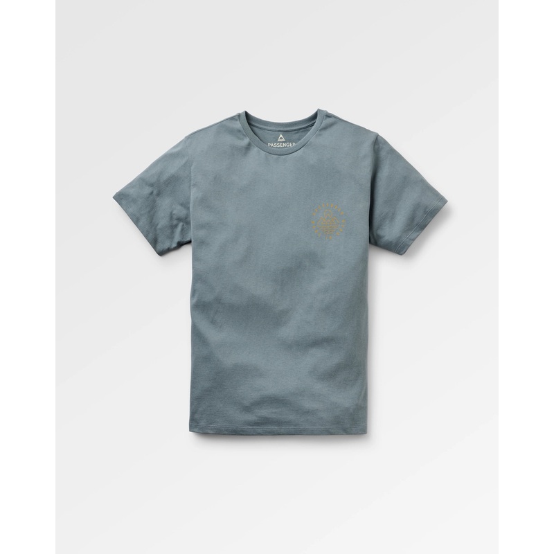 Escapism Recycled Cotton T-Shirt – Storm Grey