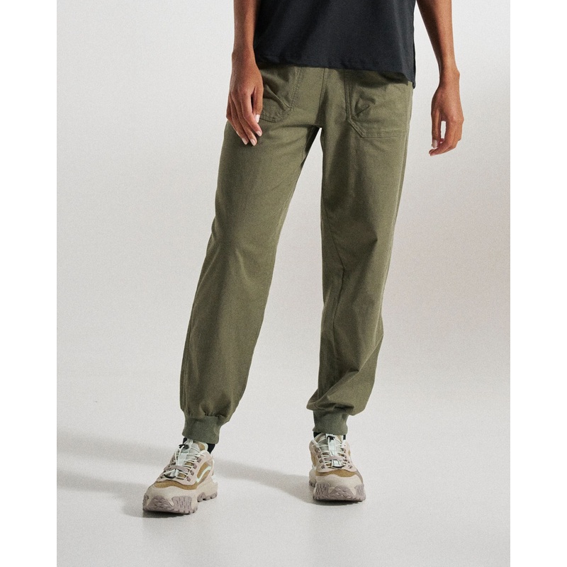 Hydrilla High Waisted Jogger – Dusty Olive