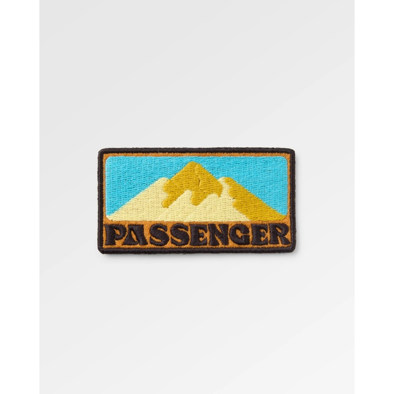 Mountain Escape Patch – Retro Orange