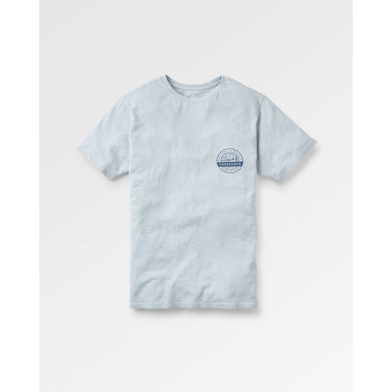 Odyssey Organic Cotton T-Shirt – Ice Blue