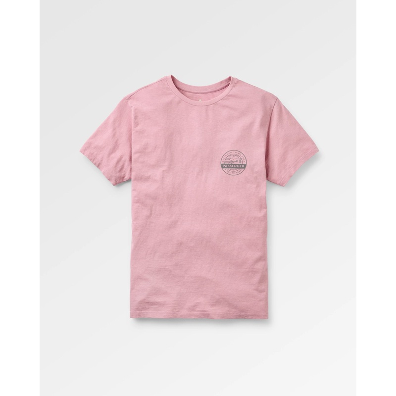 Odyssey Organic Cotton T-Shirt – Pink Haze