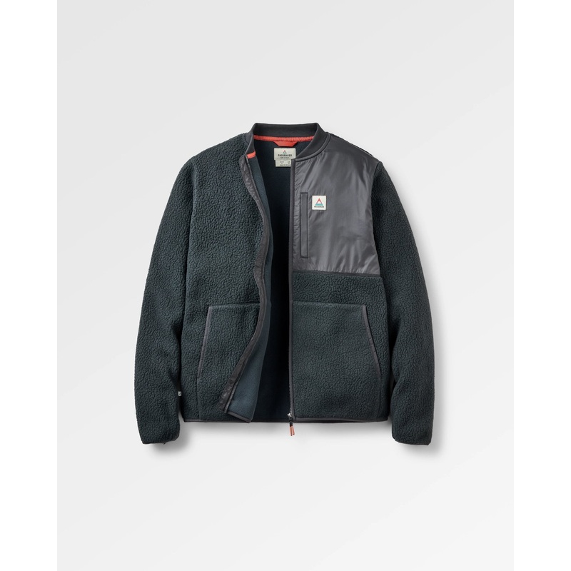 Reconnect Recycled Sherpa Fleece – Black