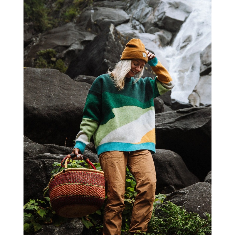 Scenic Recycled Knitted Jumper – Scenic Dark Fern