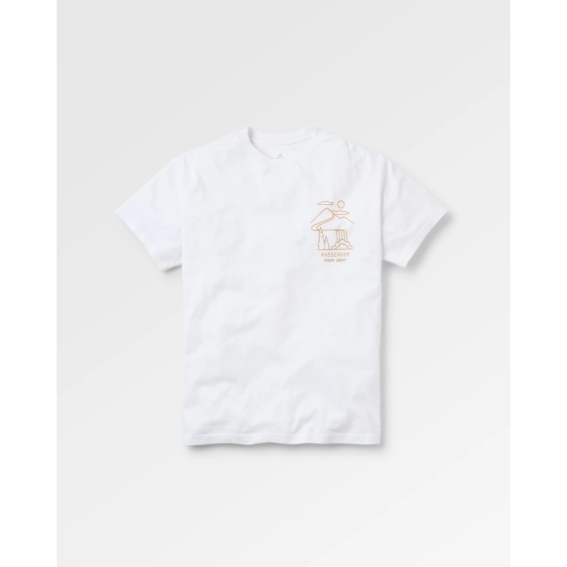Slow Escape Relaxed Fit T-Shirt – White