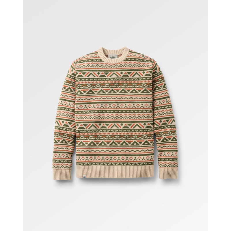 Stoked Knitted Jumper – Oatmeal Multi